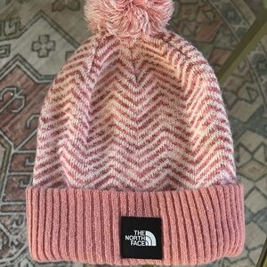 The North Face Chevron Pink Kids Hat